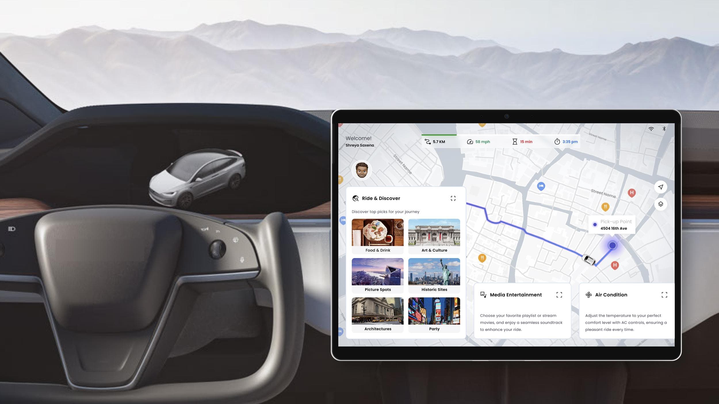 Preview image for autonomous ridesharing project